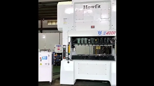 Двухстоечный пресс MDH-200T: пробный запуск оборудования