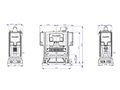 Двухстоечный кривошипный пресс (300 т), DDH-300T