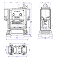 Двухстоечный кривошипный пресс (220 т), DDL-220T