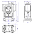 Двухстоечный кривошипный пресс, DDL-125T