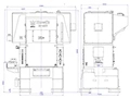 Механический двухстоечный пресс (65 т), MDH-65T